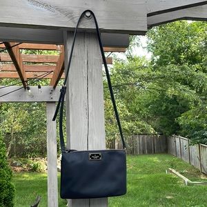 Kate Spade Black Nylon Crossbody Purse Bag